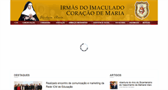 Desktop Screenshot of icm-sec.org.br
