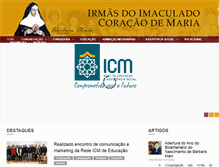 Tablet Screenshot of icm-sec.org.br